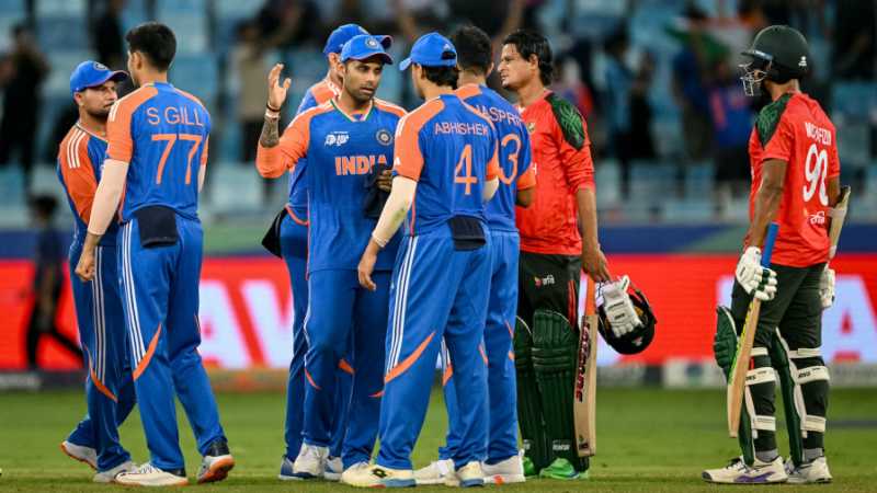 India maintain unbeaten streak to reach Asia Cup 2025 final, beat Bangladesh by 41 runs