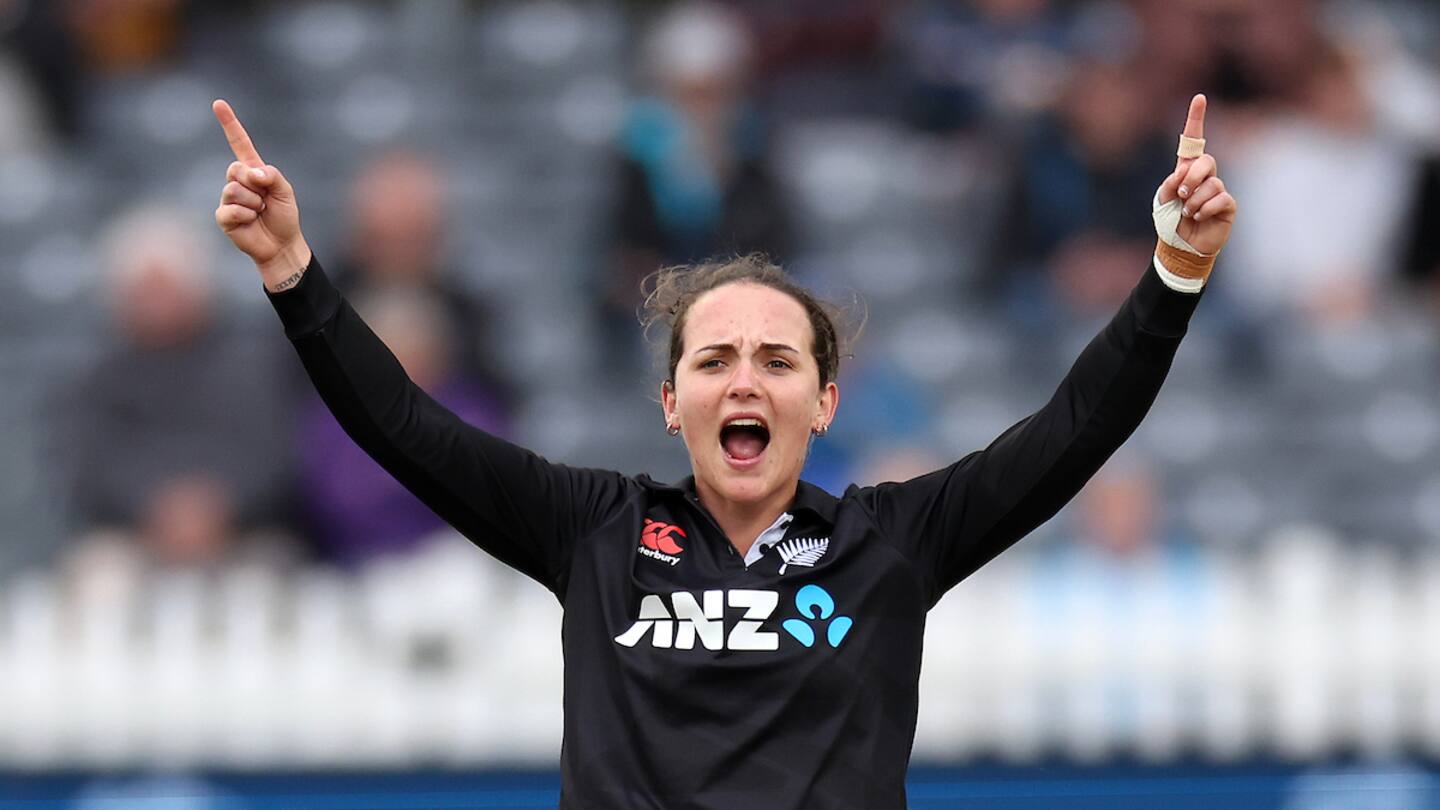 Amelia Kerr becomes first New Zealand spinner to achieve huge milestone in women's ODIs
