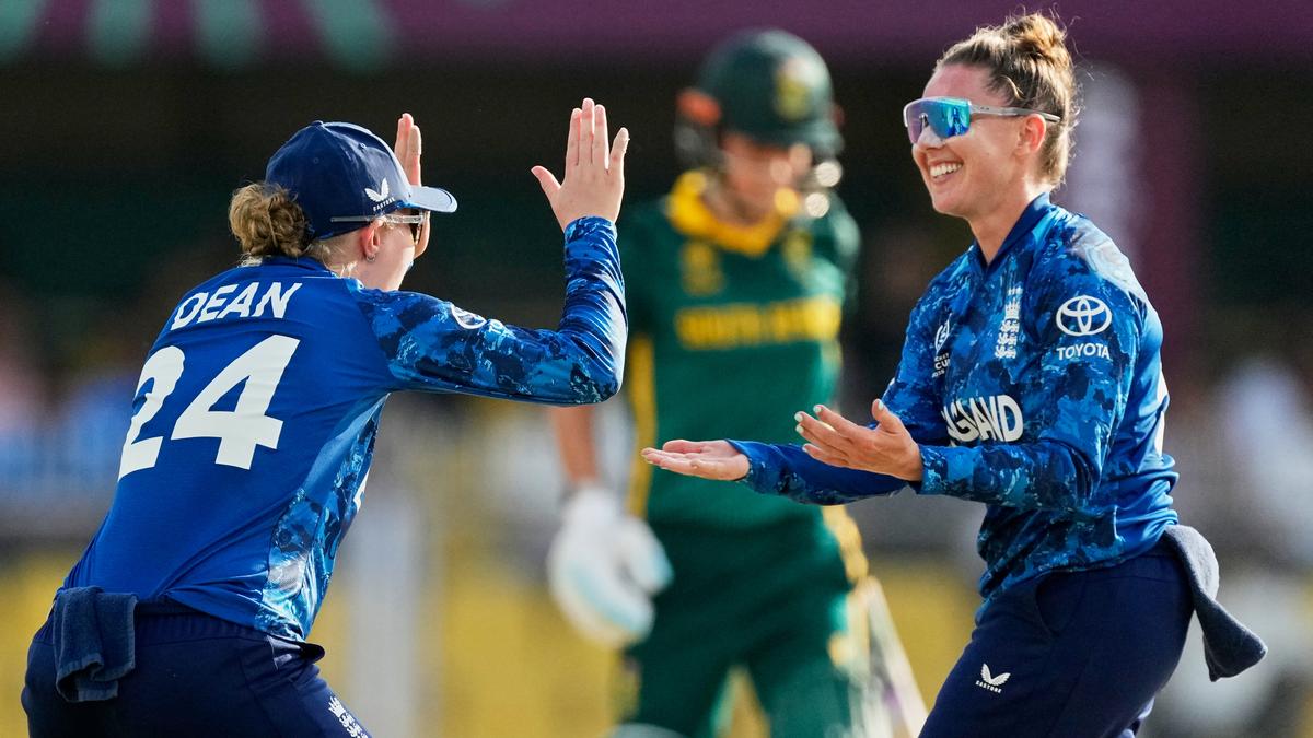 South Africa hit record low after being shot out for 69 against England in Women's World Cup 2025 clash