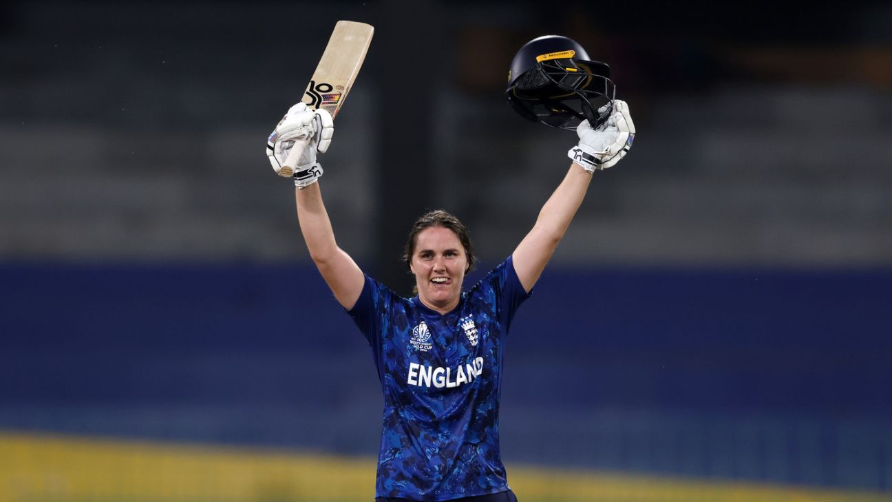 Nat Sciver-Brunt creates history in women's cricket with century vs Sri Lanka in ODI World Cup