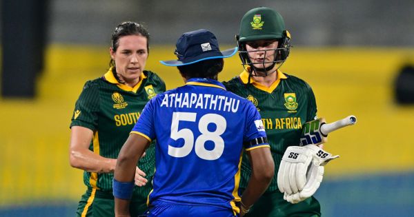 South Africa put one foot in World Cup semis with record-laden show vs Sri Lanka in rain-hit game