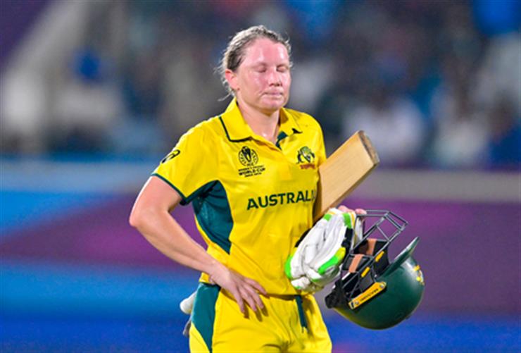 Alyssa Healy ruled out of Australia's table-topping clash against England in Women's World Cup 2025