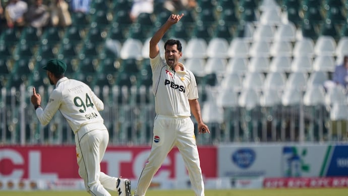 Debutant Asif Afridi breaks 92-year-old Test record for Pakistan with a maiden fifer in Rawalpindi