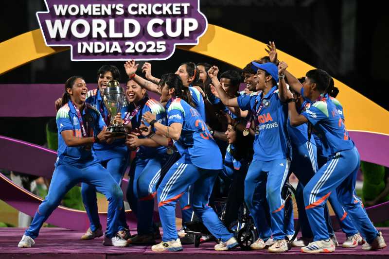 India Women Create History, Lift Maiden ODI World Cup Trophy With Thrilling Win Over South Africa