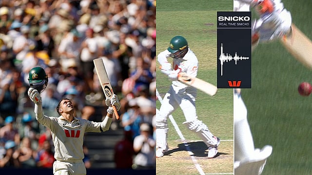 Snicko operator accepts mistake after goof-up featuring Alex Carey in Adelaide Ashes Test